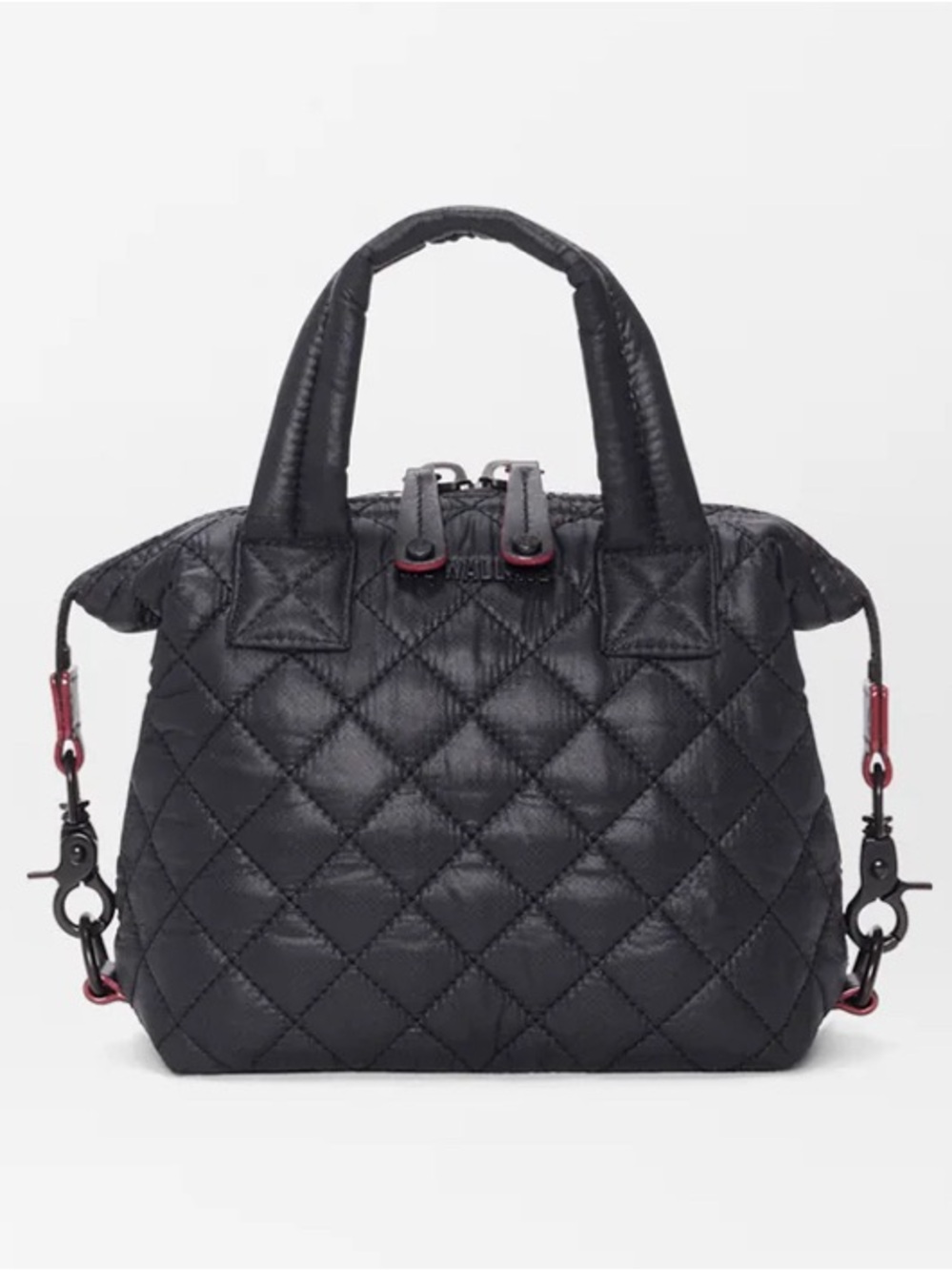 MZ Wallace Black REC Oxford Micro XXS Nylon Sutton Bag Crossbody NWT!